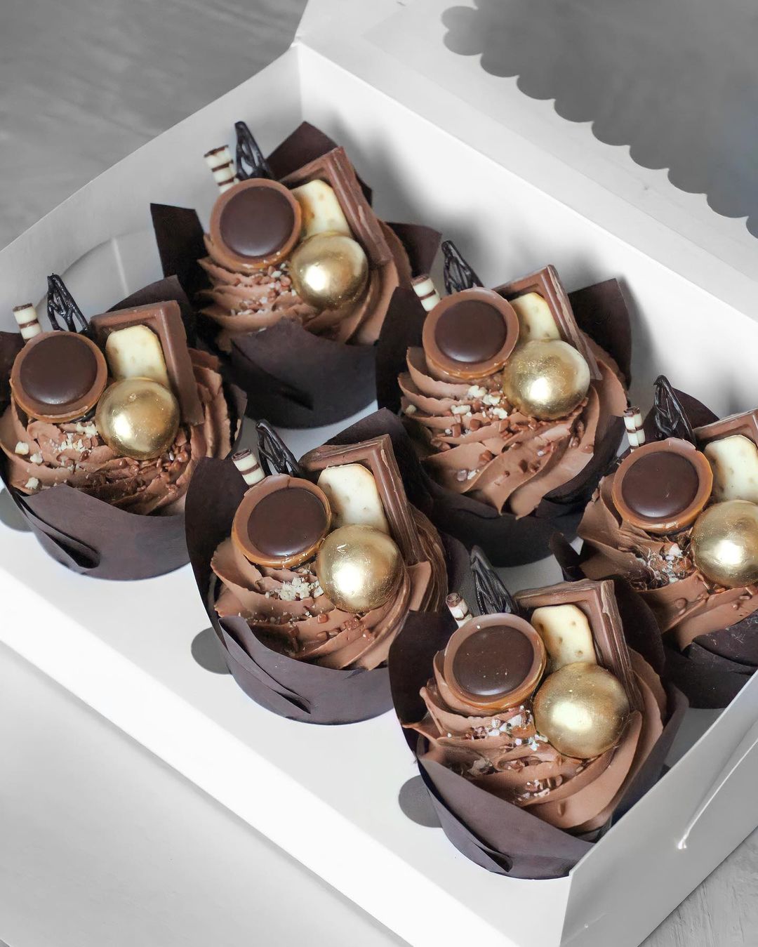 Набор капкейков "Шоколадные" | Фото №2