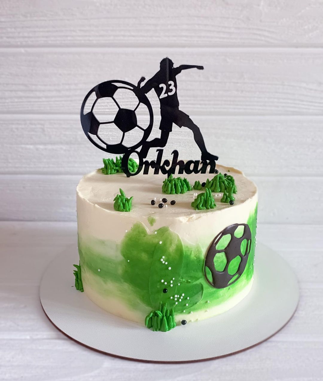 Детские торты на футбольную тематику для мальчика