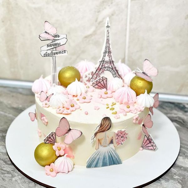 Торт "Люблю Париж"