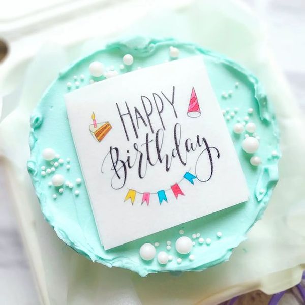 Бенто-торт "С днём рождения"