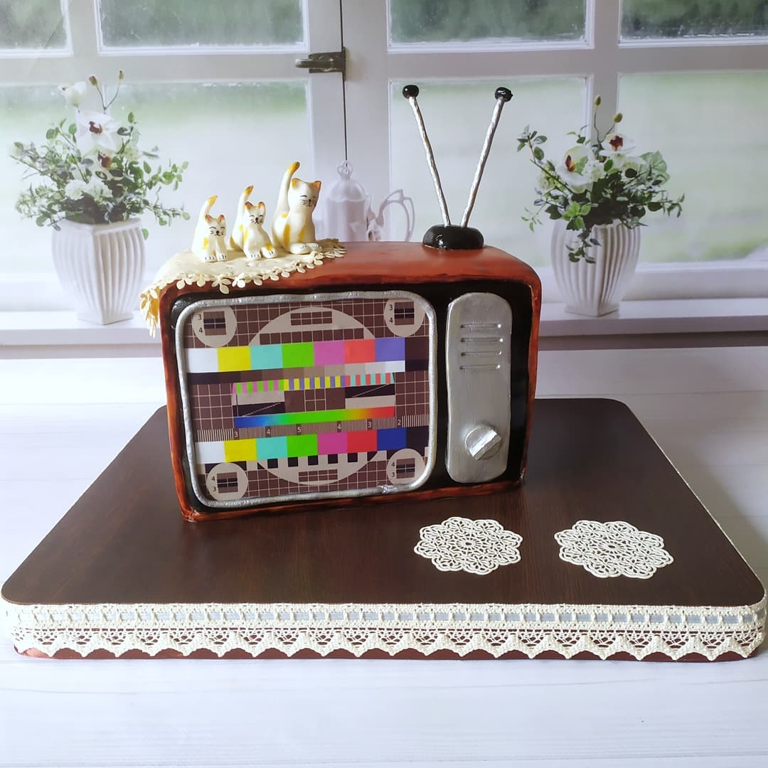 Торт "Ретро телевизор" | Фото №2