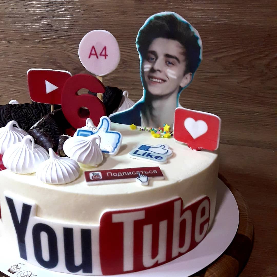 Торт "Youtube" | Фото №2