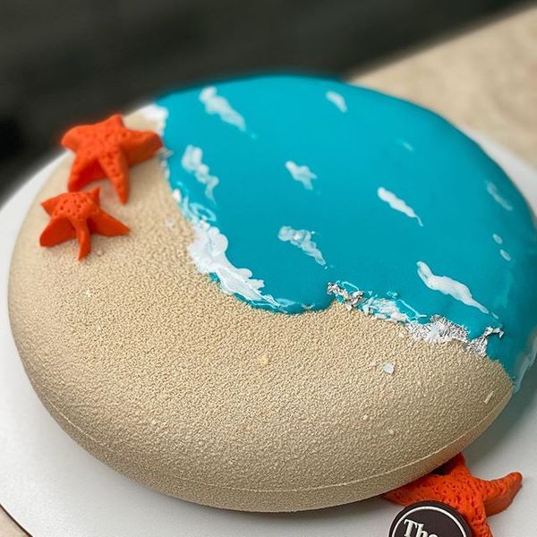 Торт "Морской прибой"