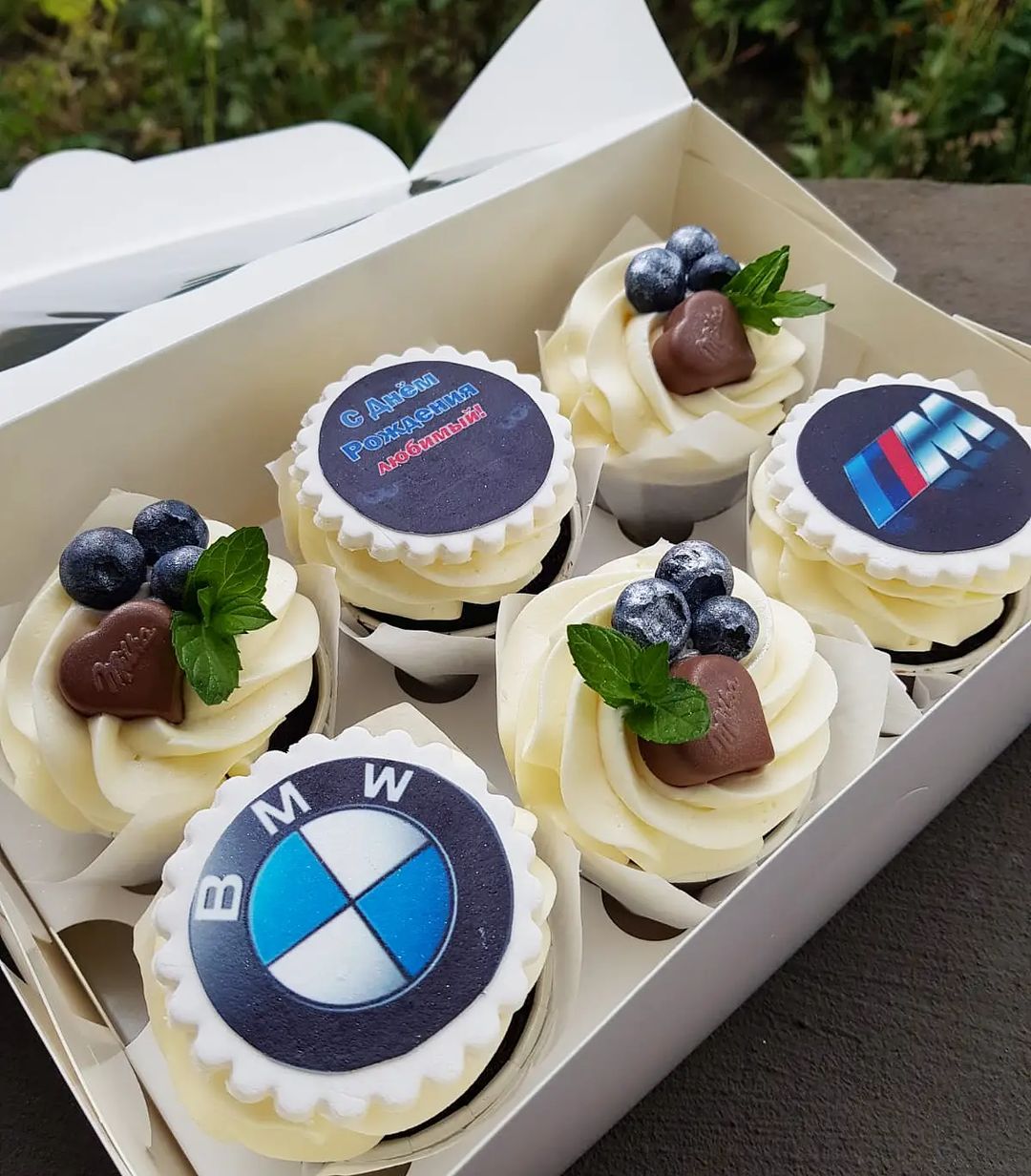 Набор капкейков "BMW" | Фото №2