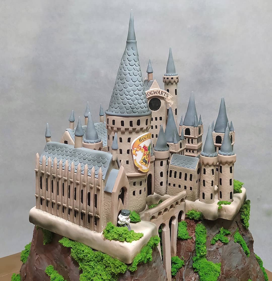 Торт "Замок Хогвартс" | Фото №6