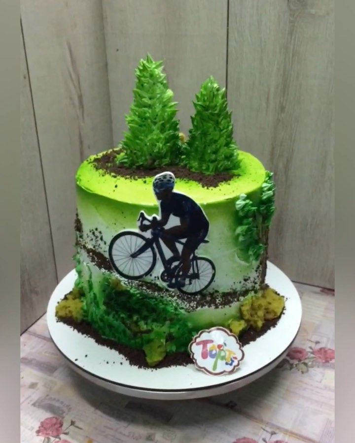 Торт "Велосипед" | Фото №2