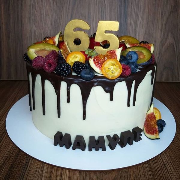Торт "Маме 65"