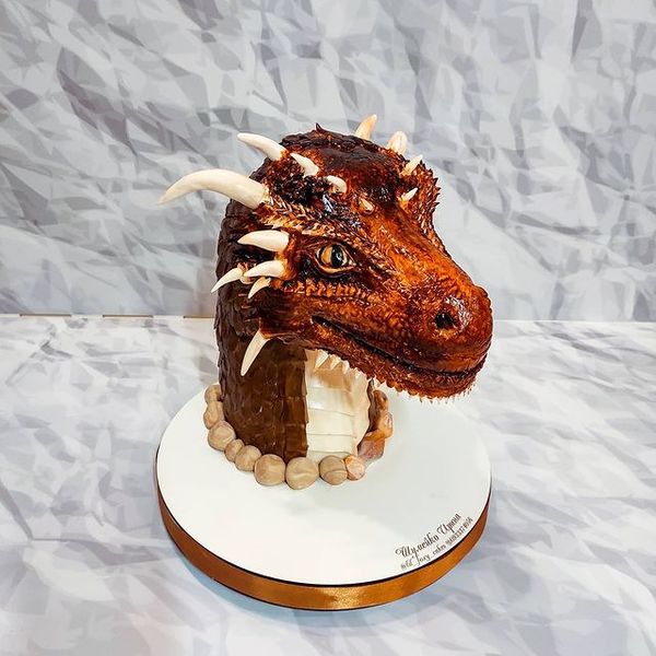 Торт "Голова дракона"