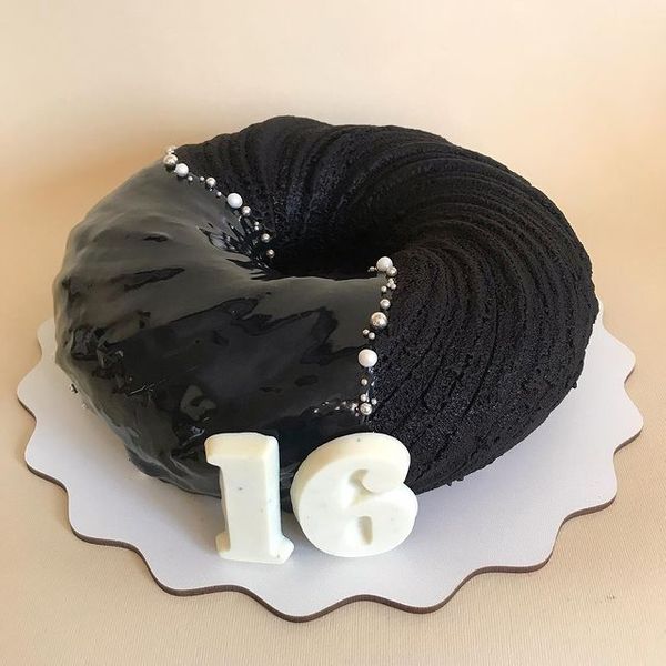 Торт "Чёрное пирожное"