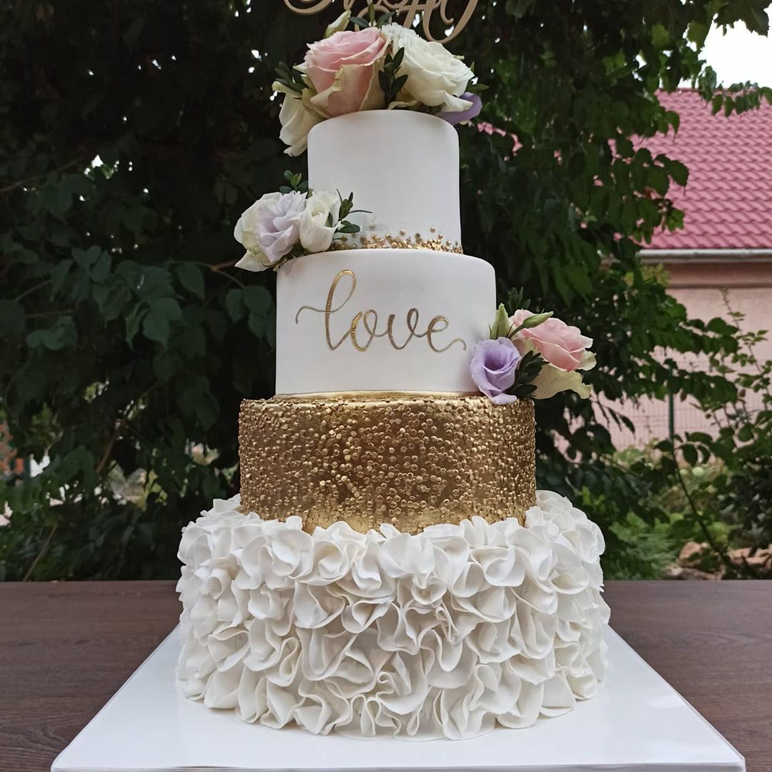 Торт "Невеста в золоте" | Фото №2