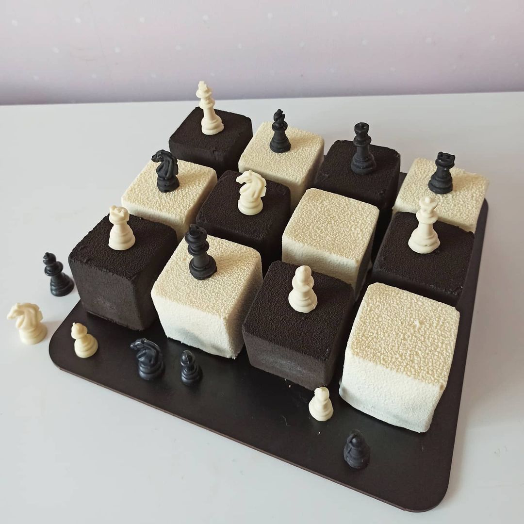 Торт "Мусовая шахматка" | Фото №2