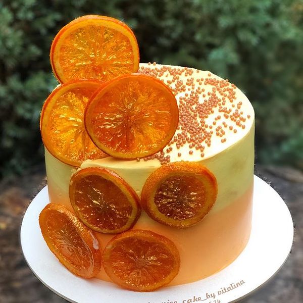 Торт "Апельсиновый шарм"