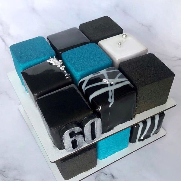 Торт "60 кубиков"