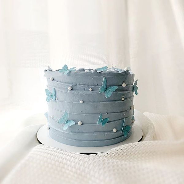 Торт "Голубой миг"