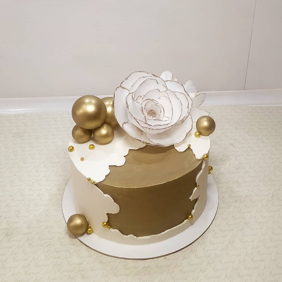 Торт "Белая роза" | Фото №2