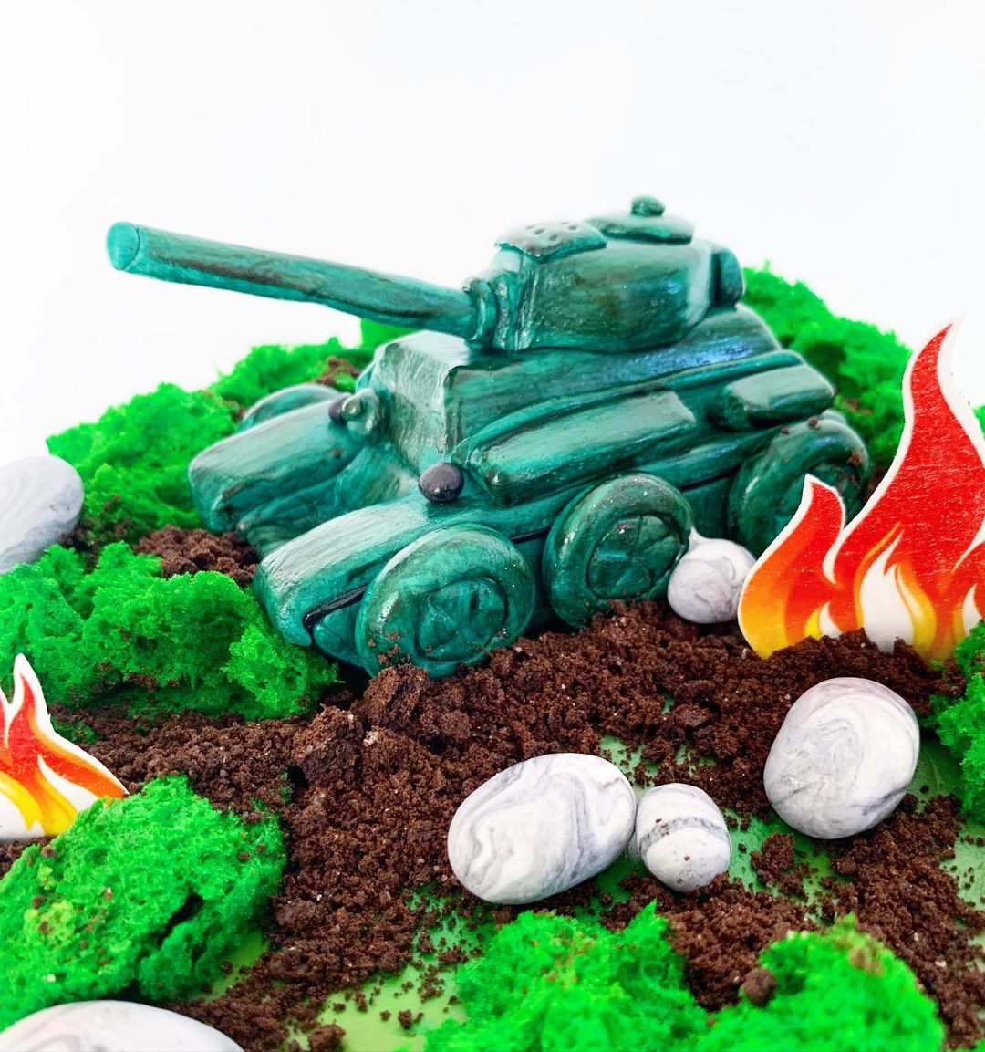 Торт "Маленький танкист" | Фото №3