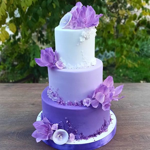 Торт "Фиолетовая грация"