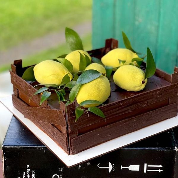 Торт "Сад лимона"