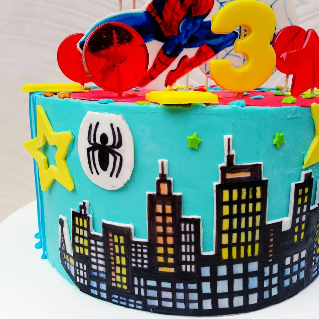 Торт "Человек паук" | Фото №2