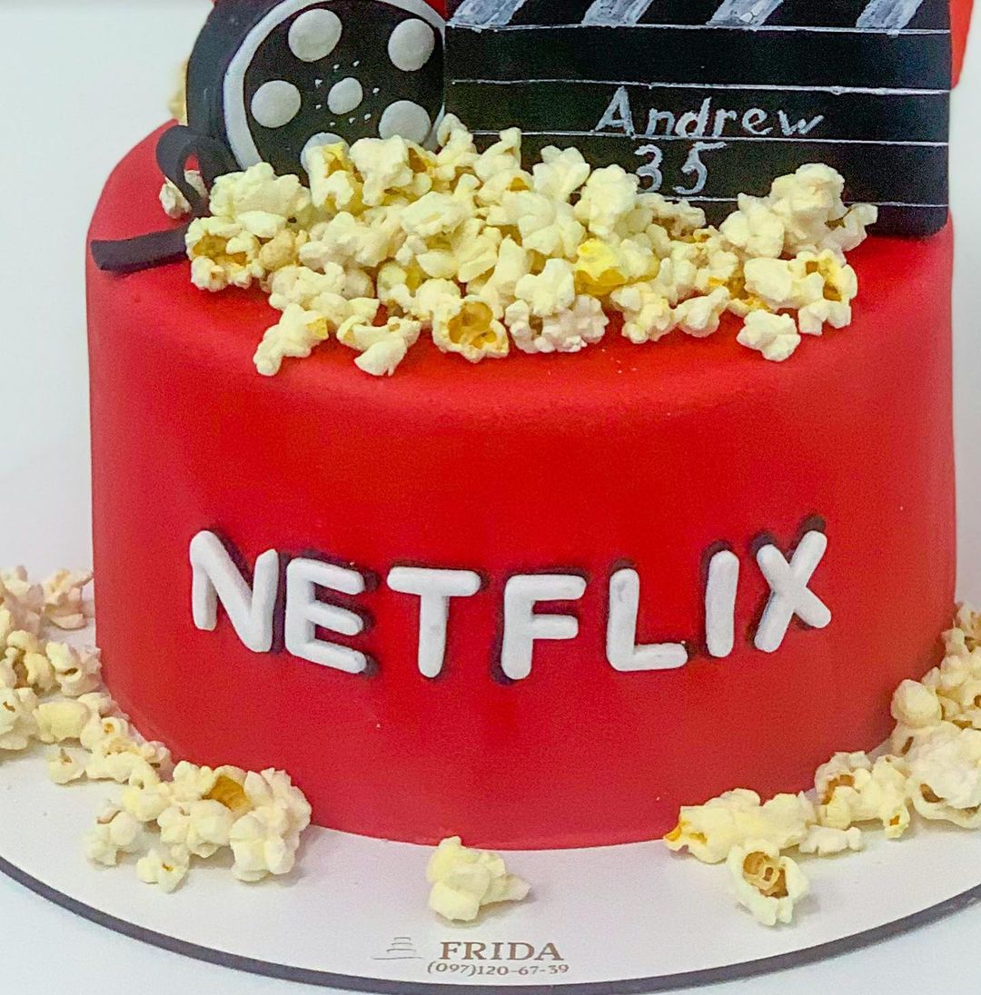 Торт "Netflix" | Фото №3