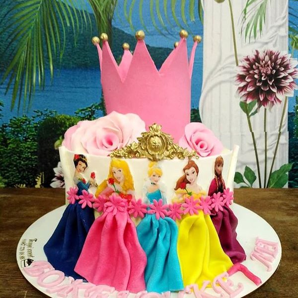 Торт "Диснеевские принцессы"