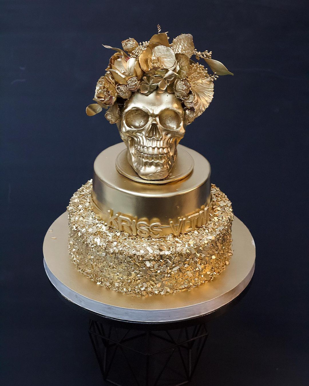 Торт "Золотой череп" | Фото №2