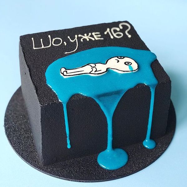 Торт "Уже 16"