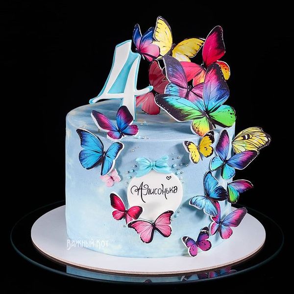 Торт "Бабочки в раю"