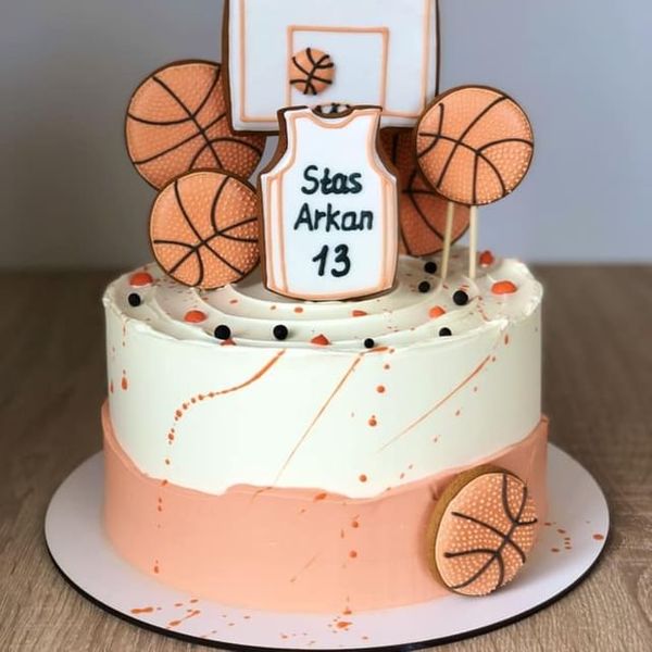 Торт "Баскетбол"