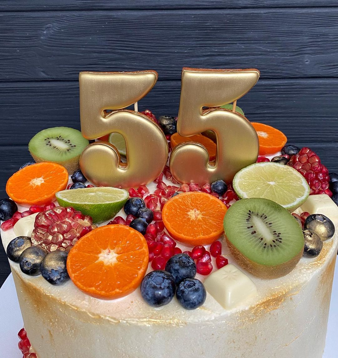 Торт "Мне 55" | Фото №4