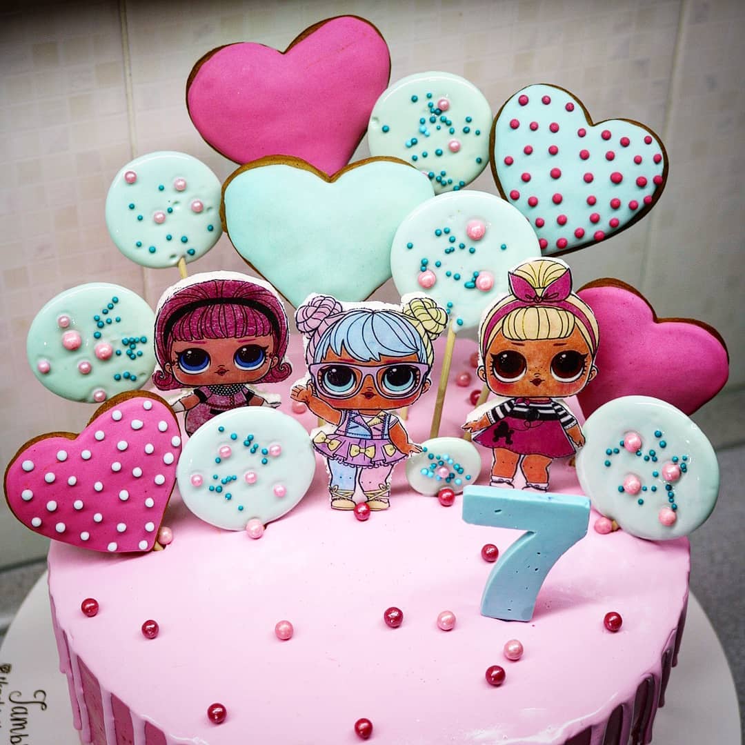 Торт "Кукла Лол" | Фото №4