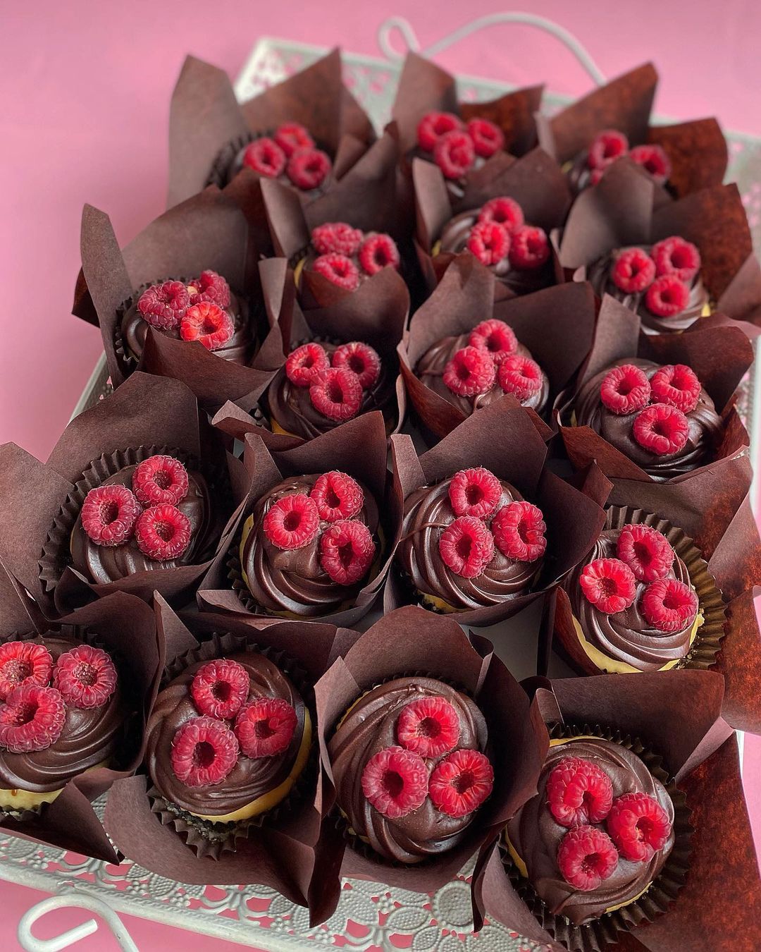 Капкейки "Малина с шоколадом" | Фото №2