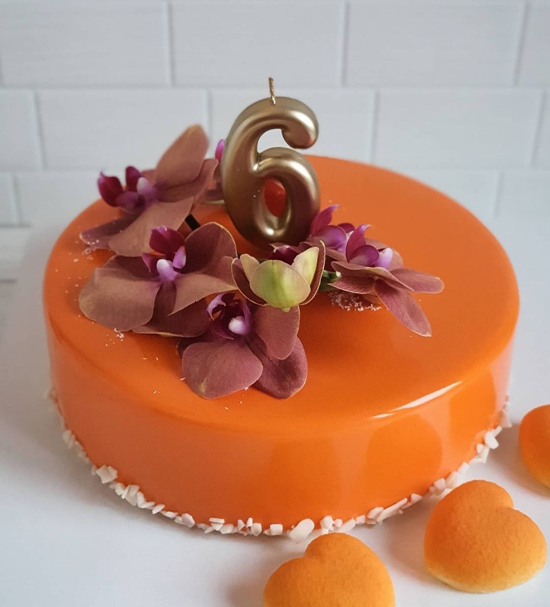 Торт "Оранжевая орхидея" | Фото №2