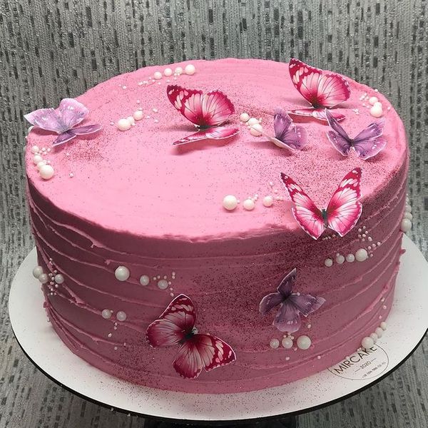Торт "Розовый рай"