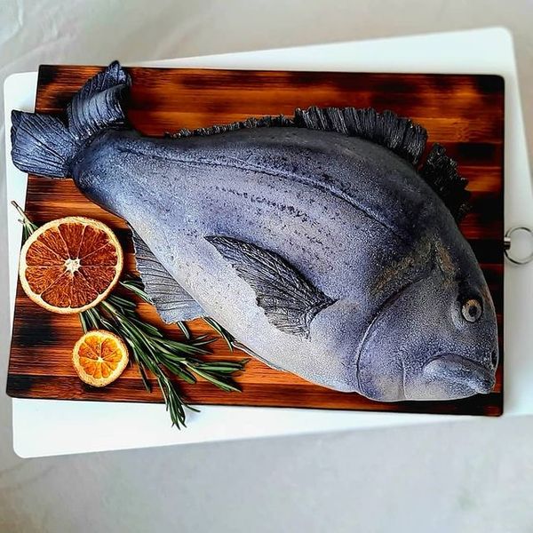 Торт "Кому рыбки?"