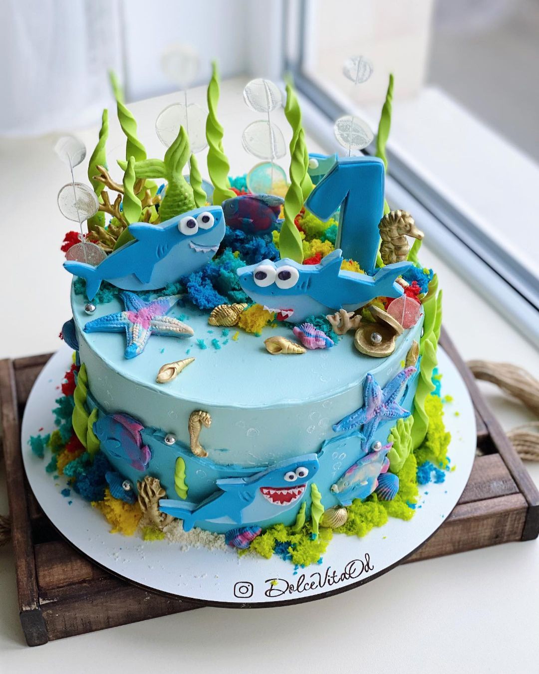 Торт "Мир акул" | Фото №2