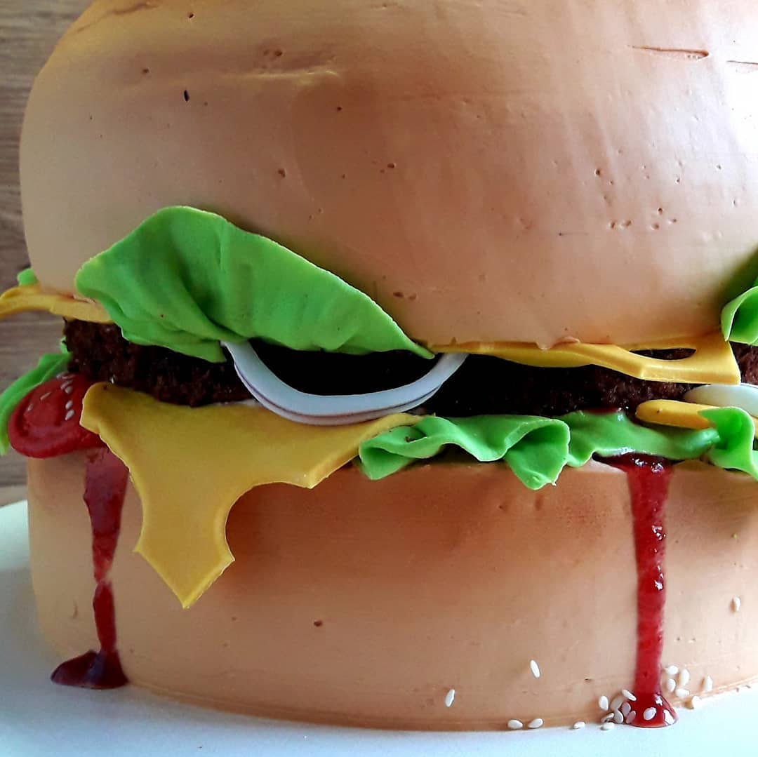 Торт "Гамбургер" | Фото №5