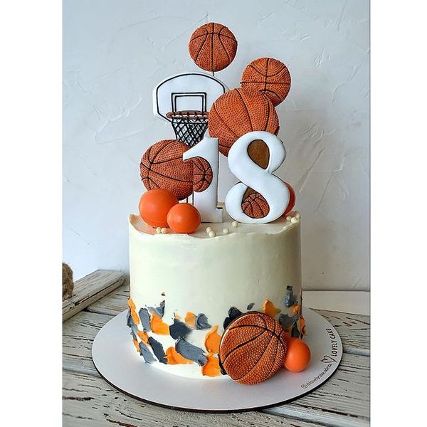Торт "Баскетбол"
