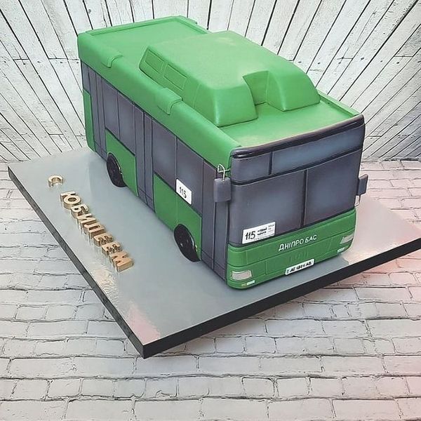 Торт "Автобус"