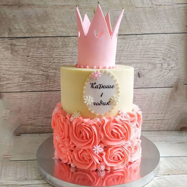 Торт "Корона для принцессы"
