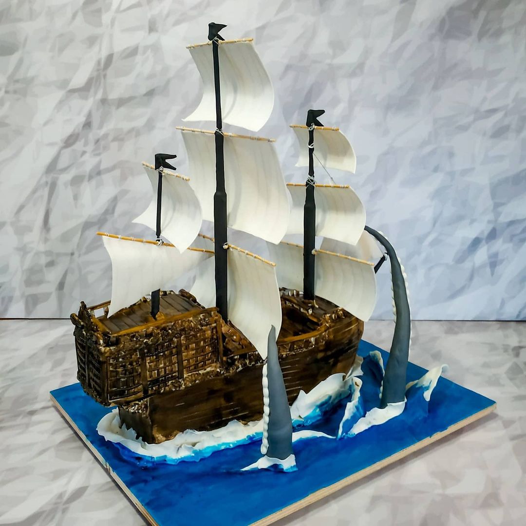 Торт "Морской корабль" | Фото №2