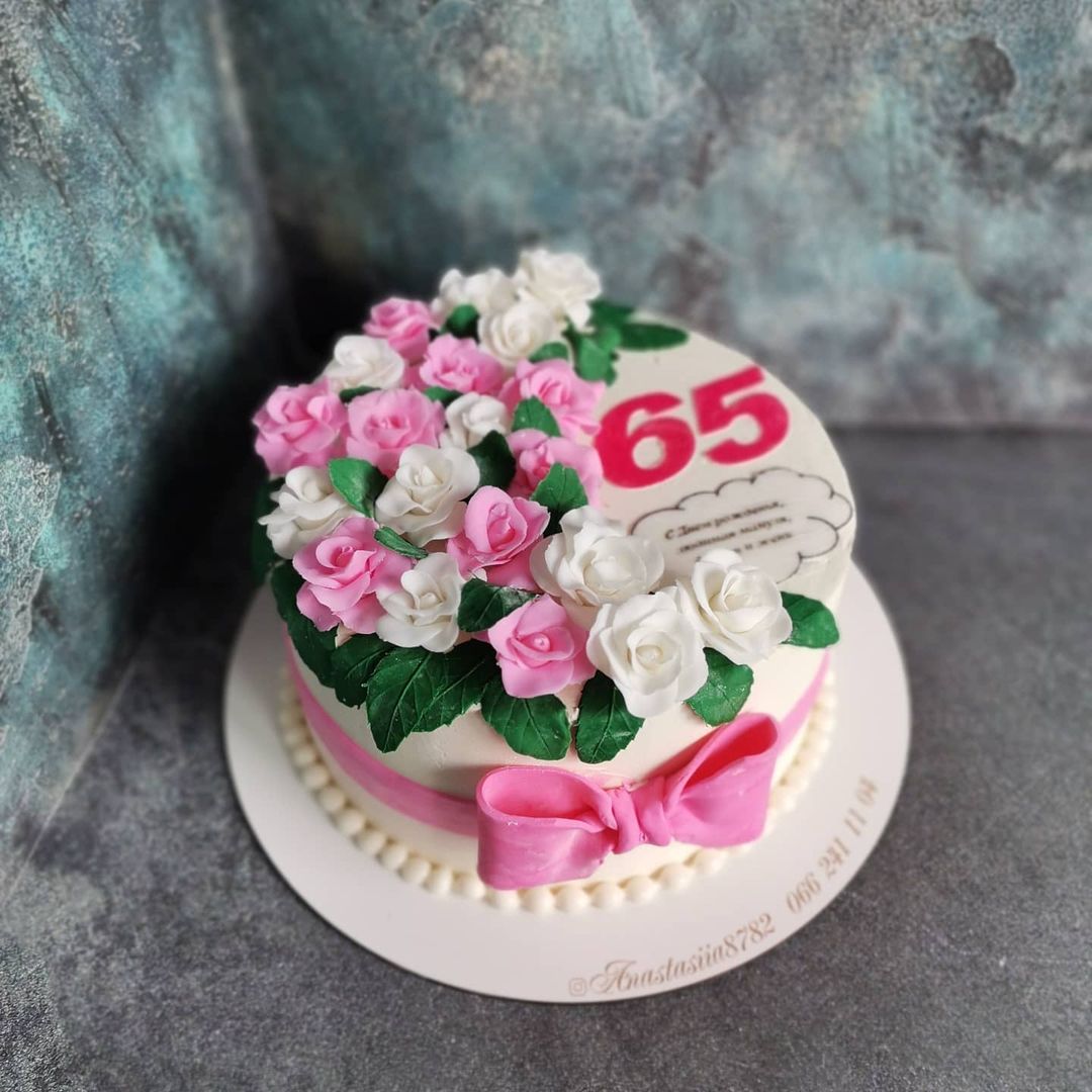 Торт "Маме 65" | Фото №3