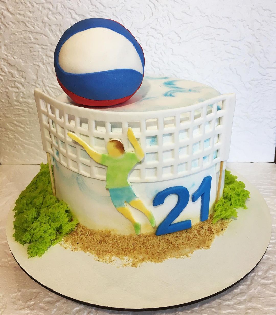 Торт "Волейбольная сетка" | Фото №2