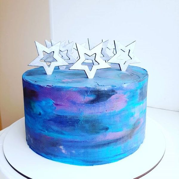 Торт "Звездное небо"