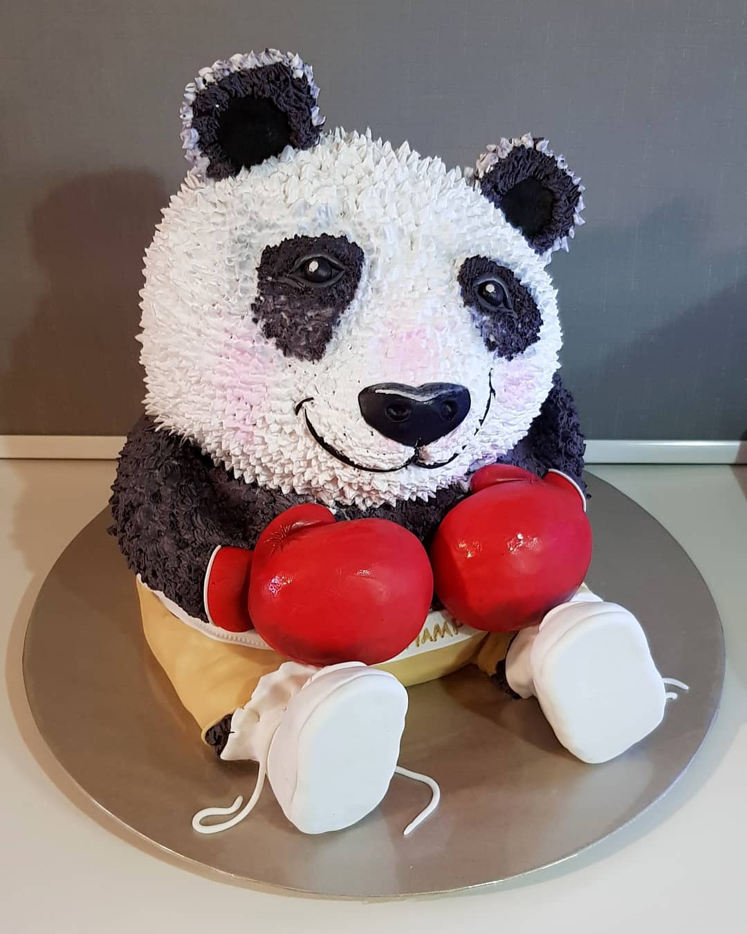Торт "Панда-боксёр" | Фото №5