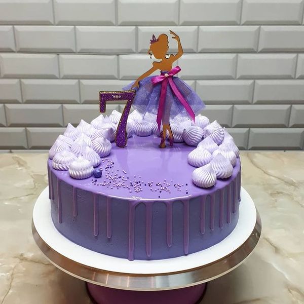 Торт "Фиолетовый балет"