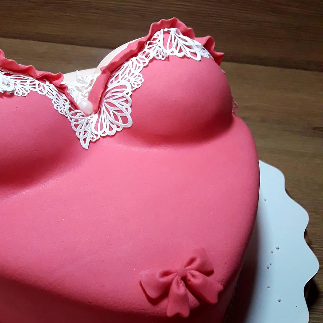 Торт "Женская грудь" | Фото №2
