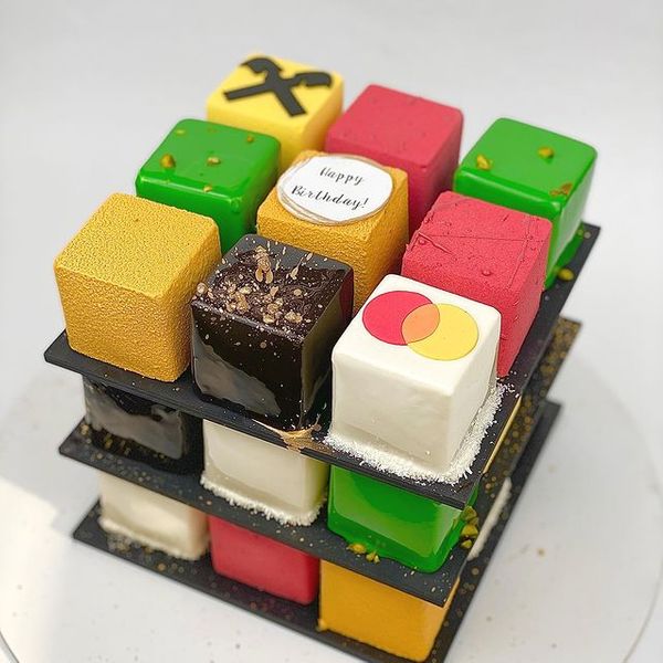Торт "Кубик"