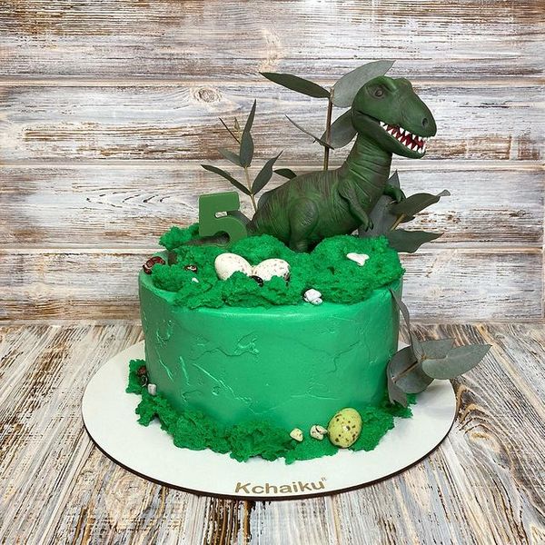 Торт "Суровый динозавр"