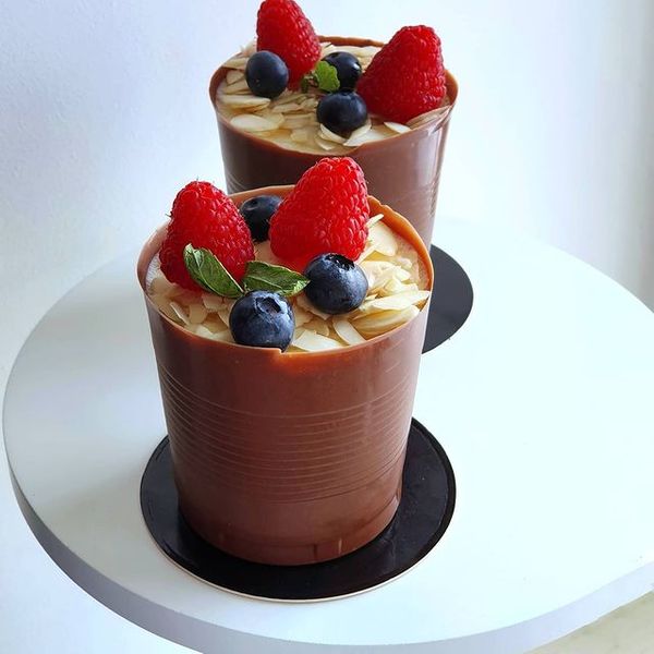 Десерт "Шоколадный стаканчик"